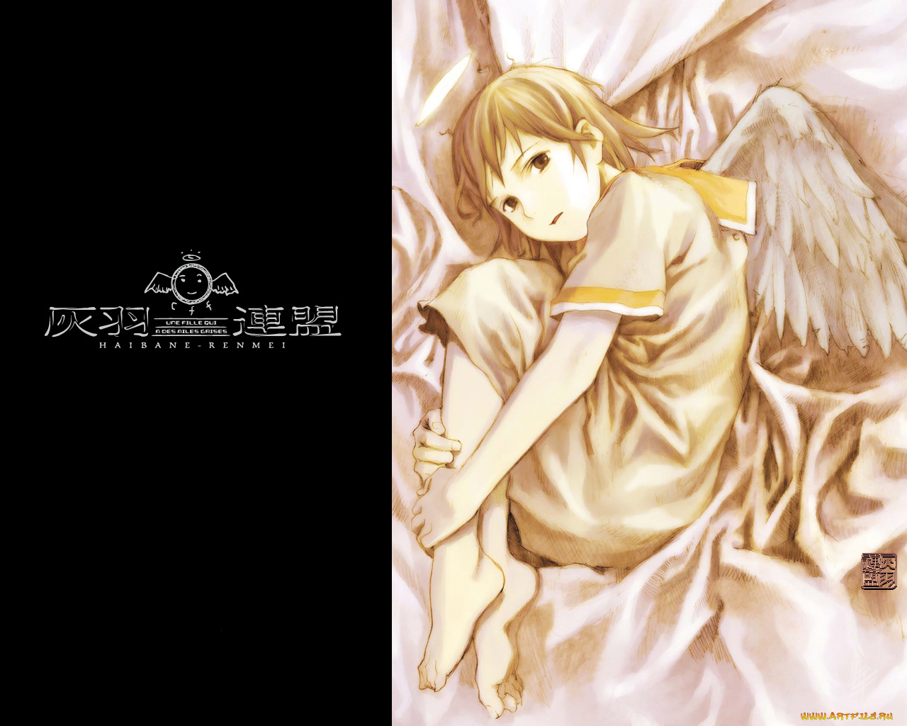 аниме, haibane, renmei