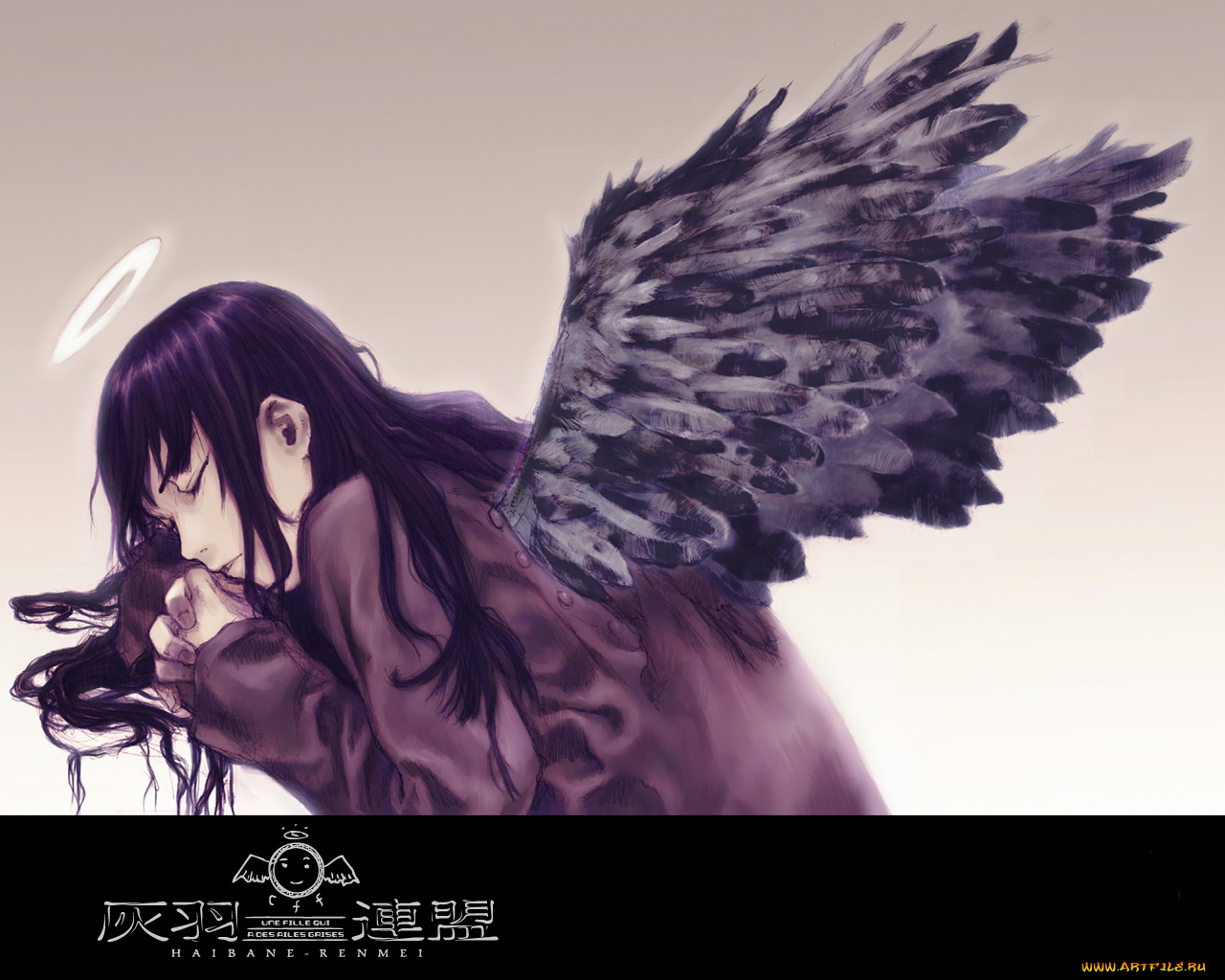 аниме, haibane, renmei