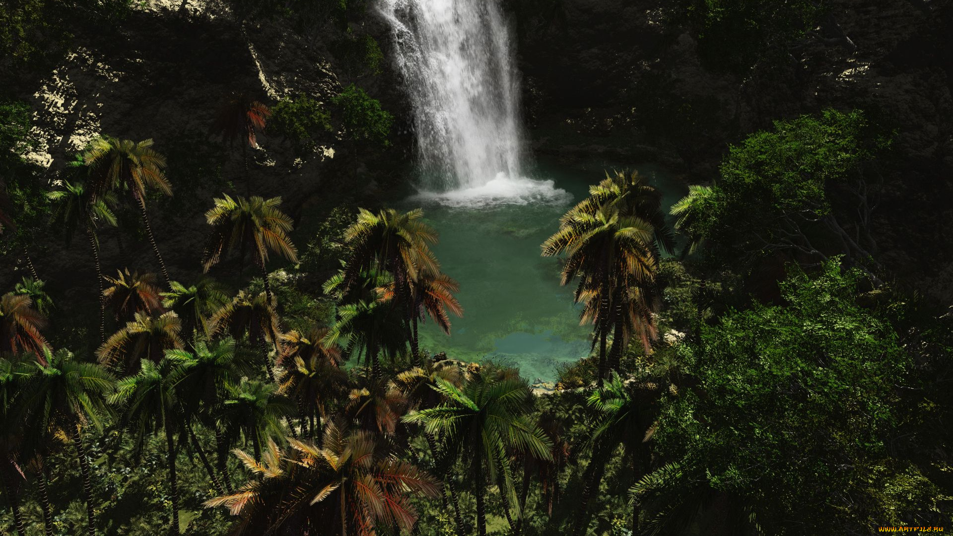 3д, графика, nature, landscape, природа