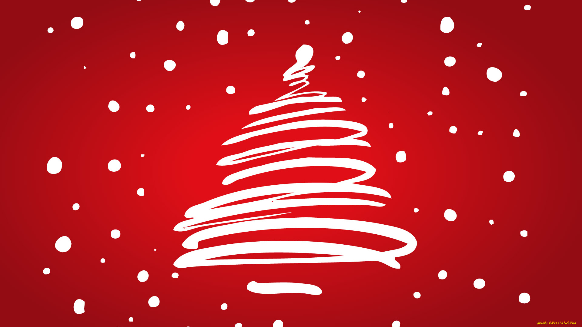 праздничные, векторная, графика, новый, год