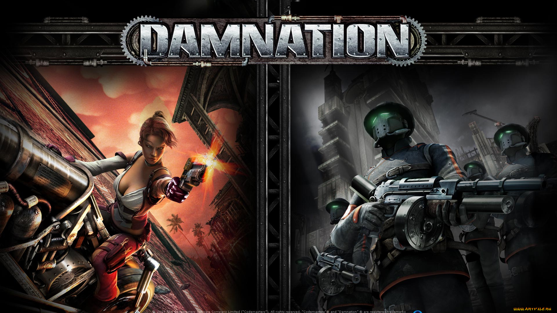 видео, игры, damnation
