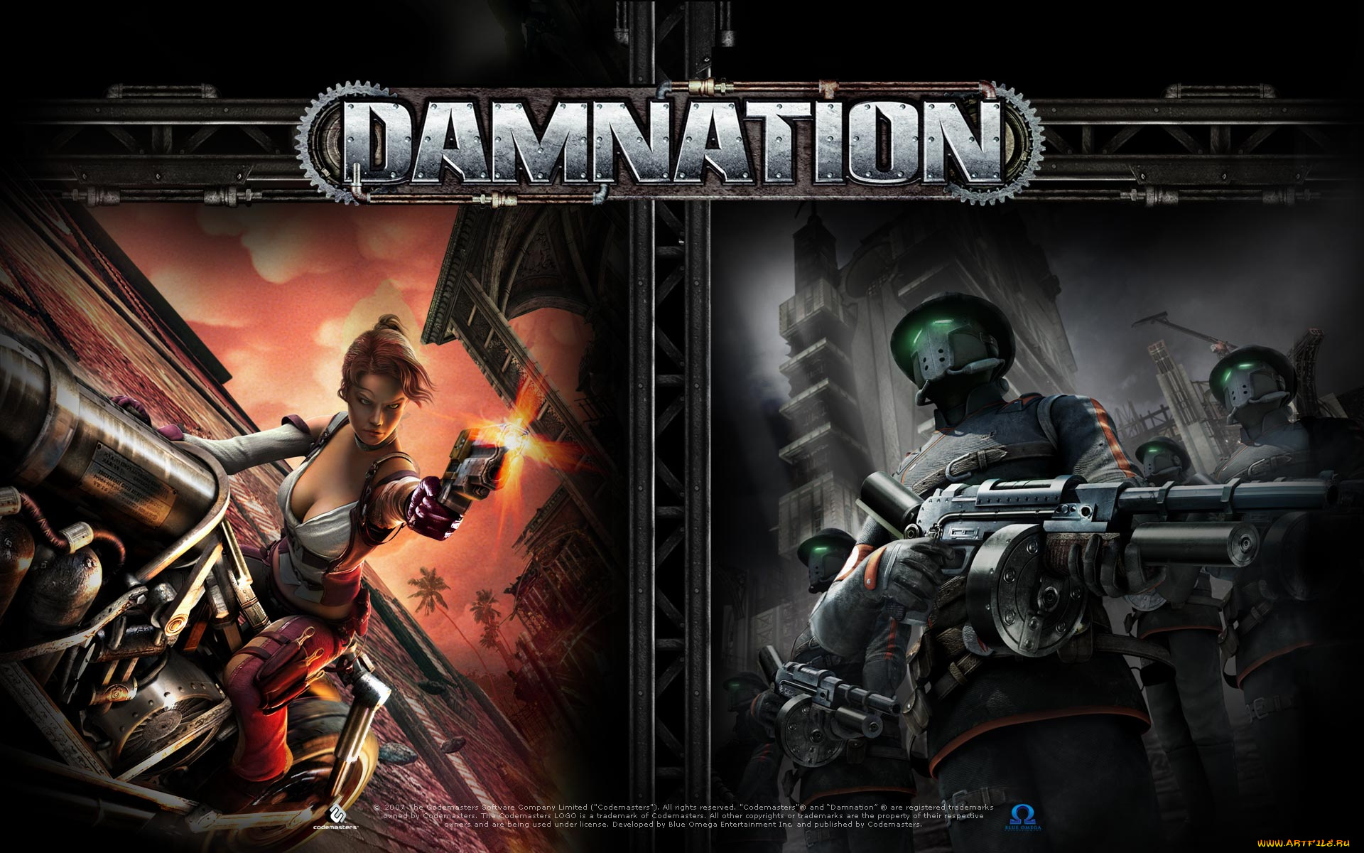 видео, игры, damnation