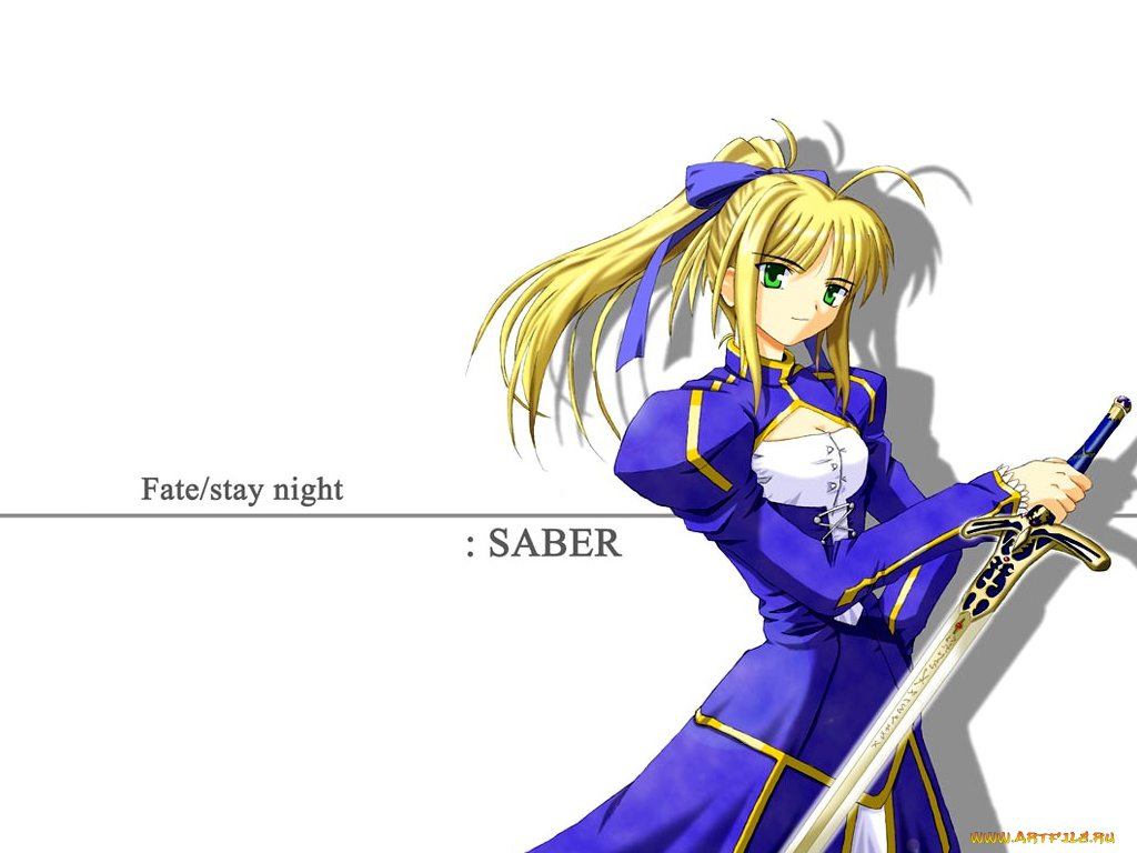 аниме, fate, stay, night