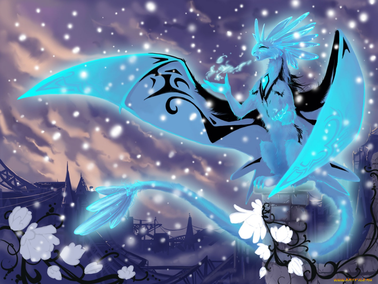 фэнтези, драконы