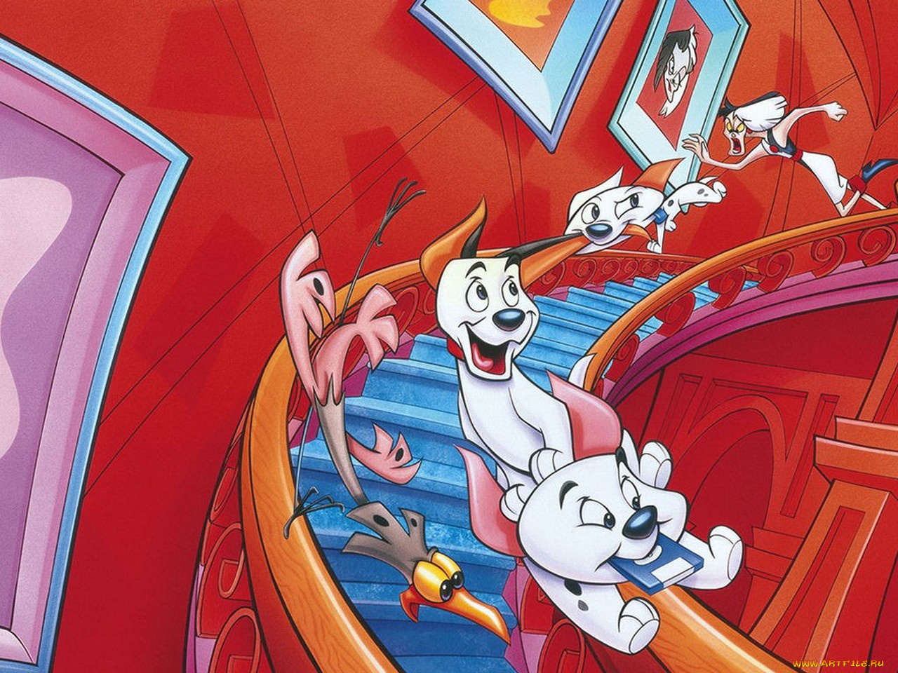 мультфильмы, 101, dalmatians