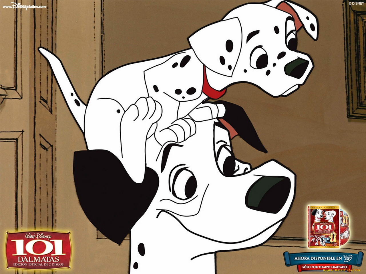 мультфильмы, 101, dalmatians