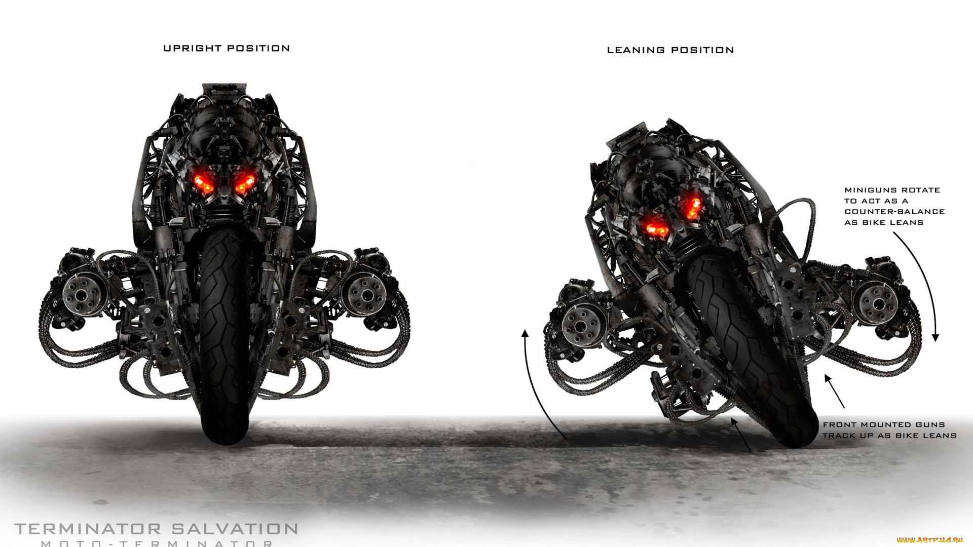 terminator, salvation, кино, фильмы, мототерминаторы