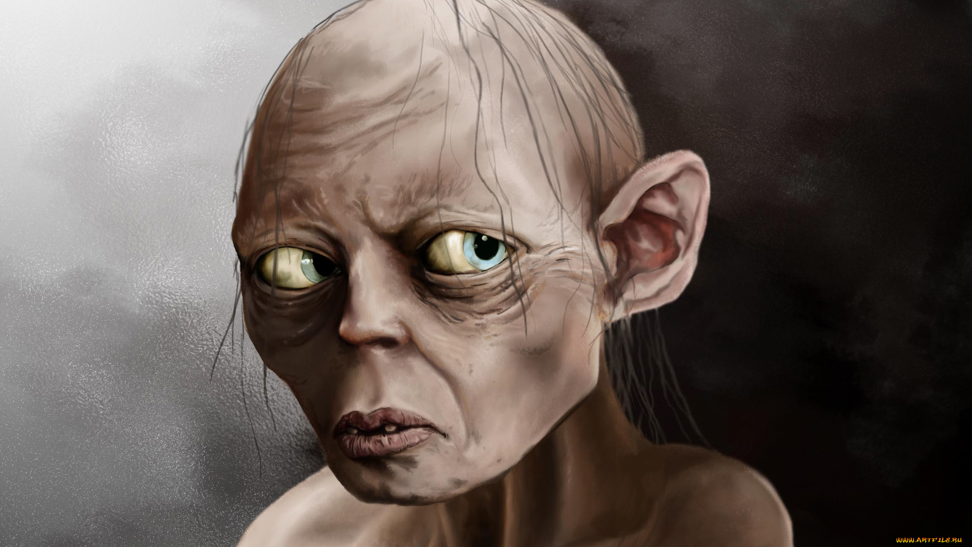 властелин, колец, фэнтези, lord, of, the, rings, голлум, gollum