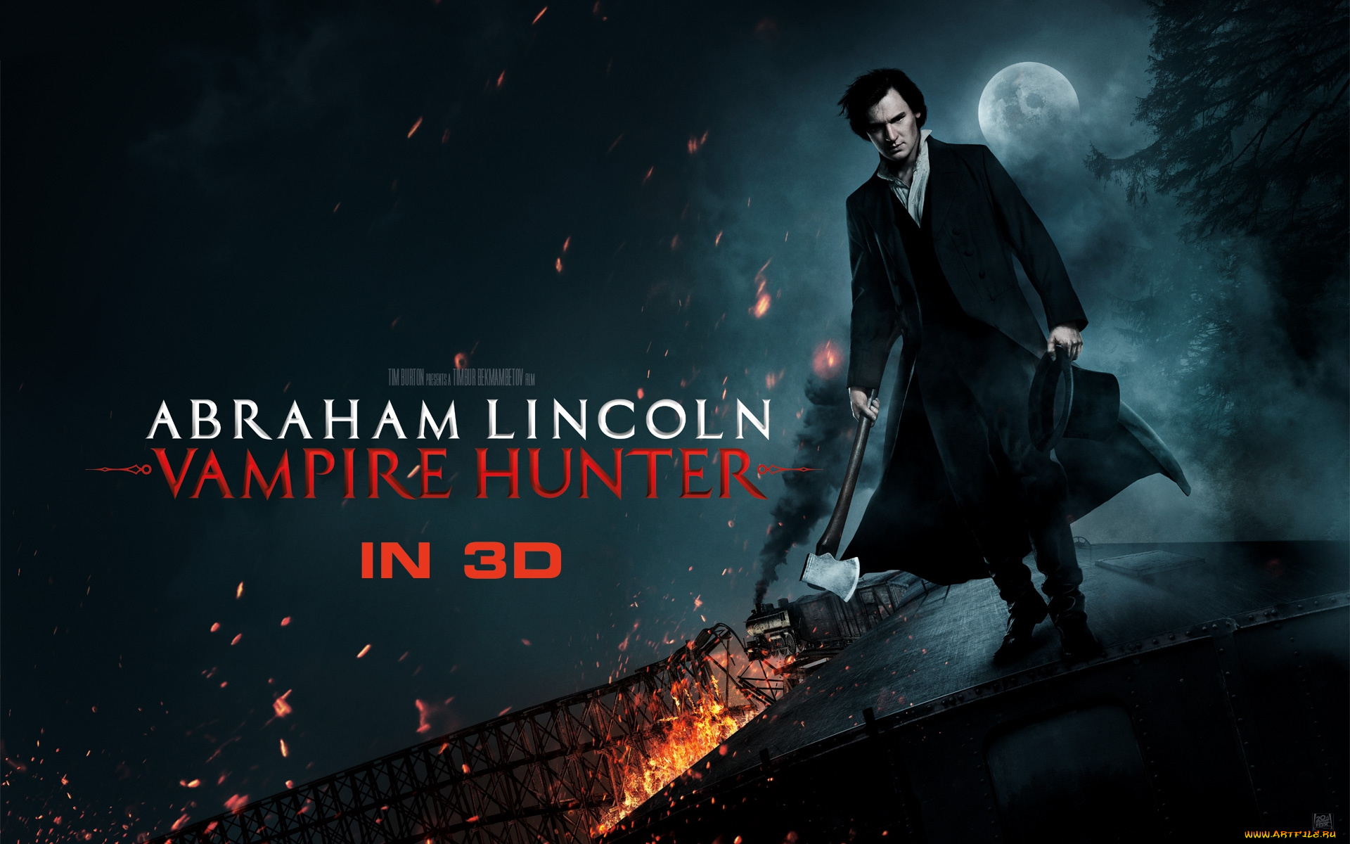 abraham, lincoln, vampire, hunter, кино, фильмы, президент, линкольн, охотник, на, вампиров