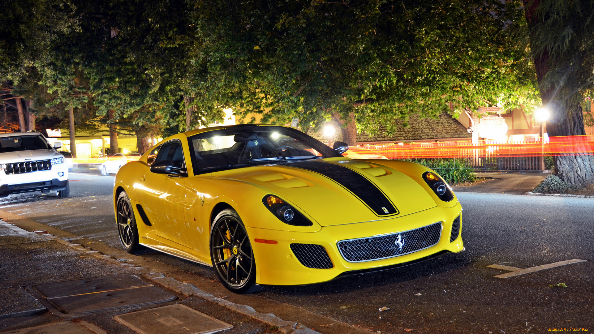 автомобили, выставки, и, уличные, фото, gto, ferrari, 599