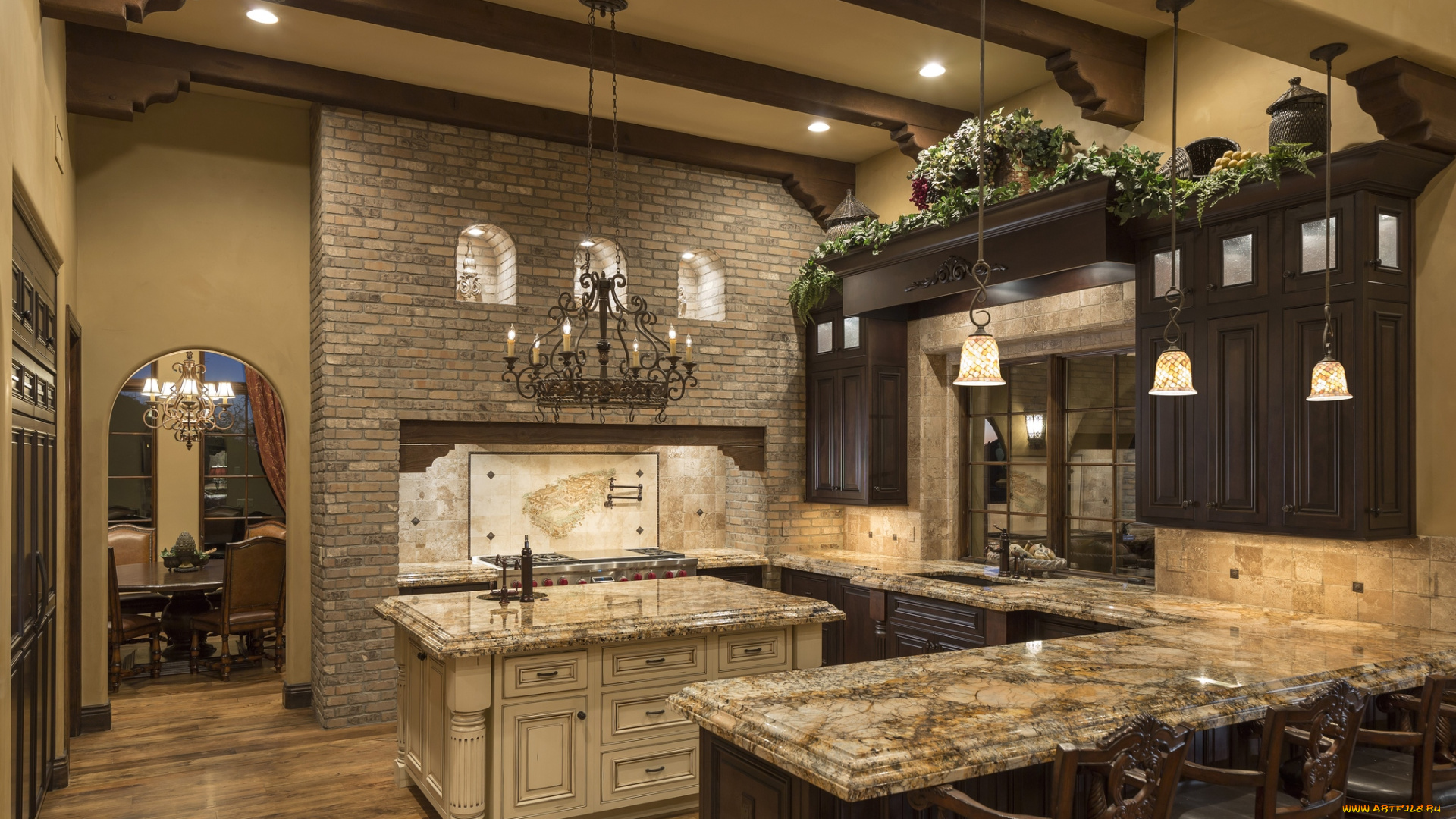 интерьер, кухня, мебель