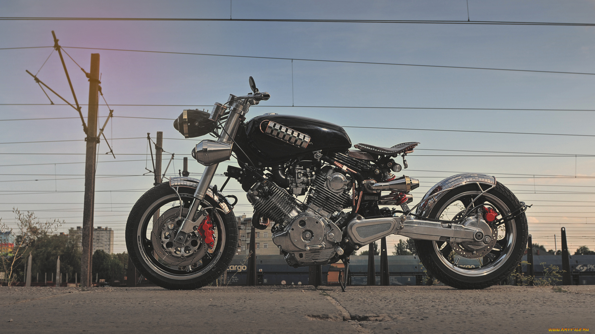 мотоциклы, customs, custom