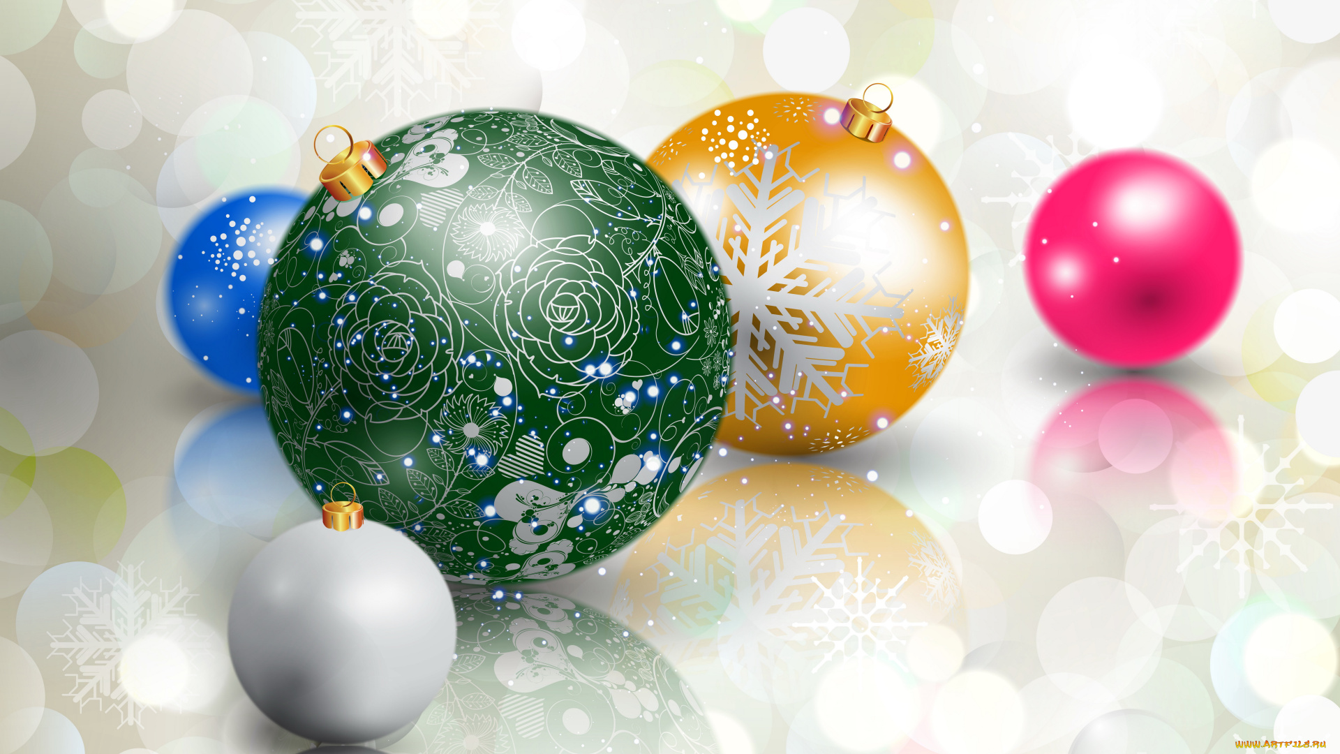 праздничные, векторная, графика, , новый, год, звездочки, новый, год, шарики