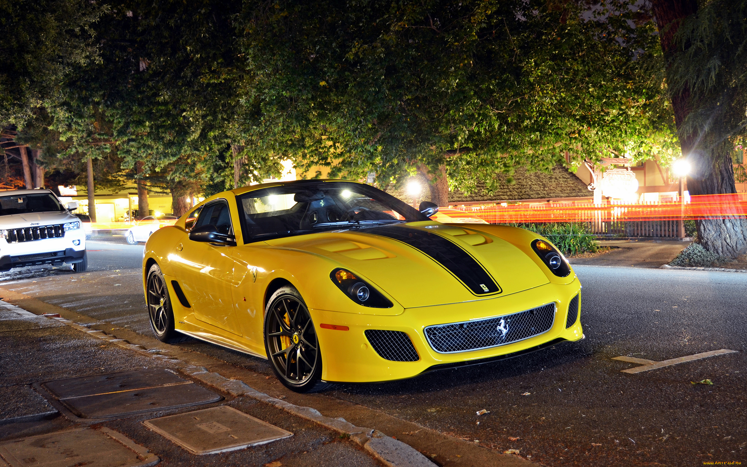 автомобили, выставки, и, уличные, фото, gto, ferrari, 599