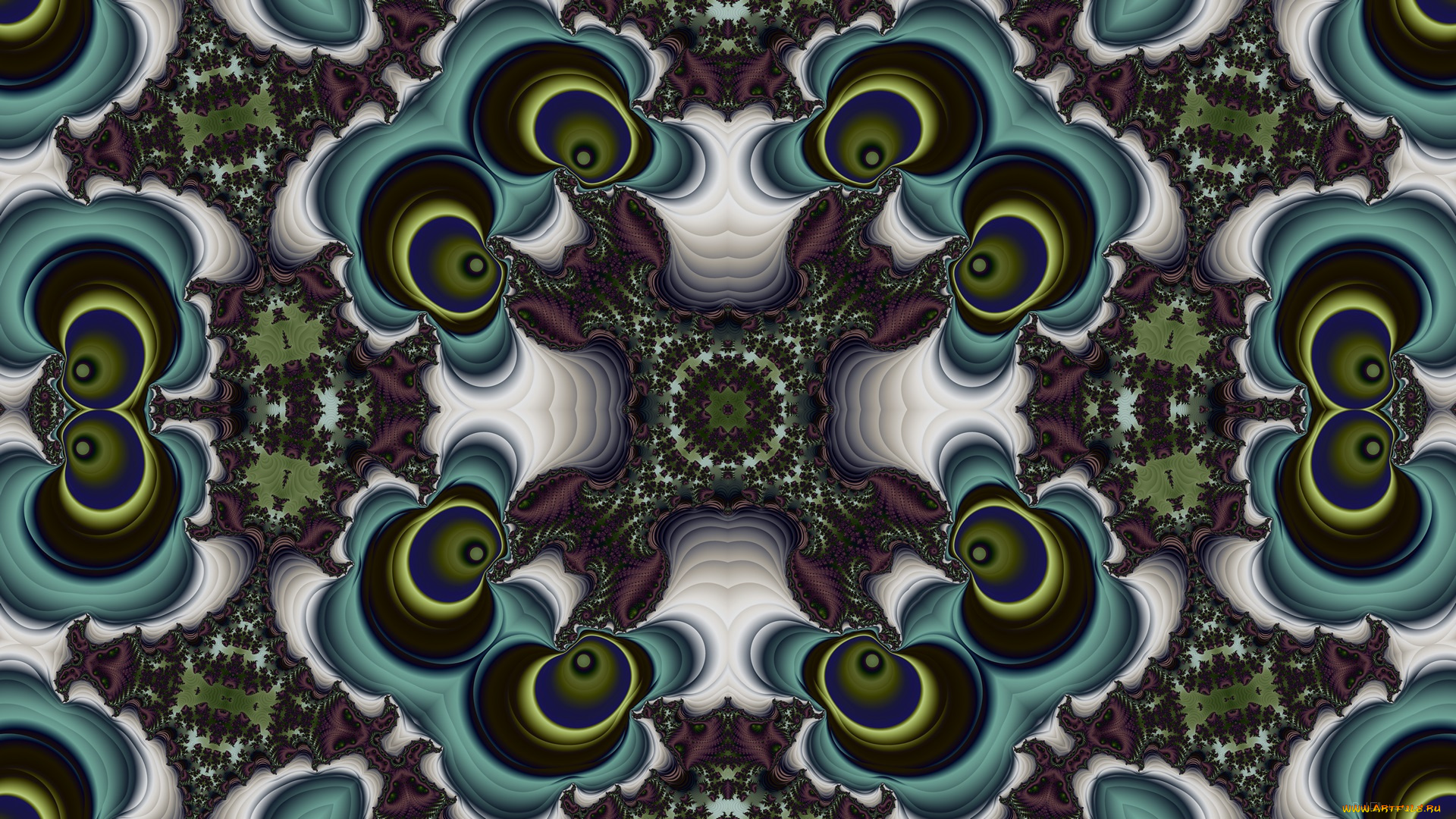 3д, графика, фракталы, , fractal, фон, узор, цвета