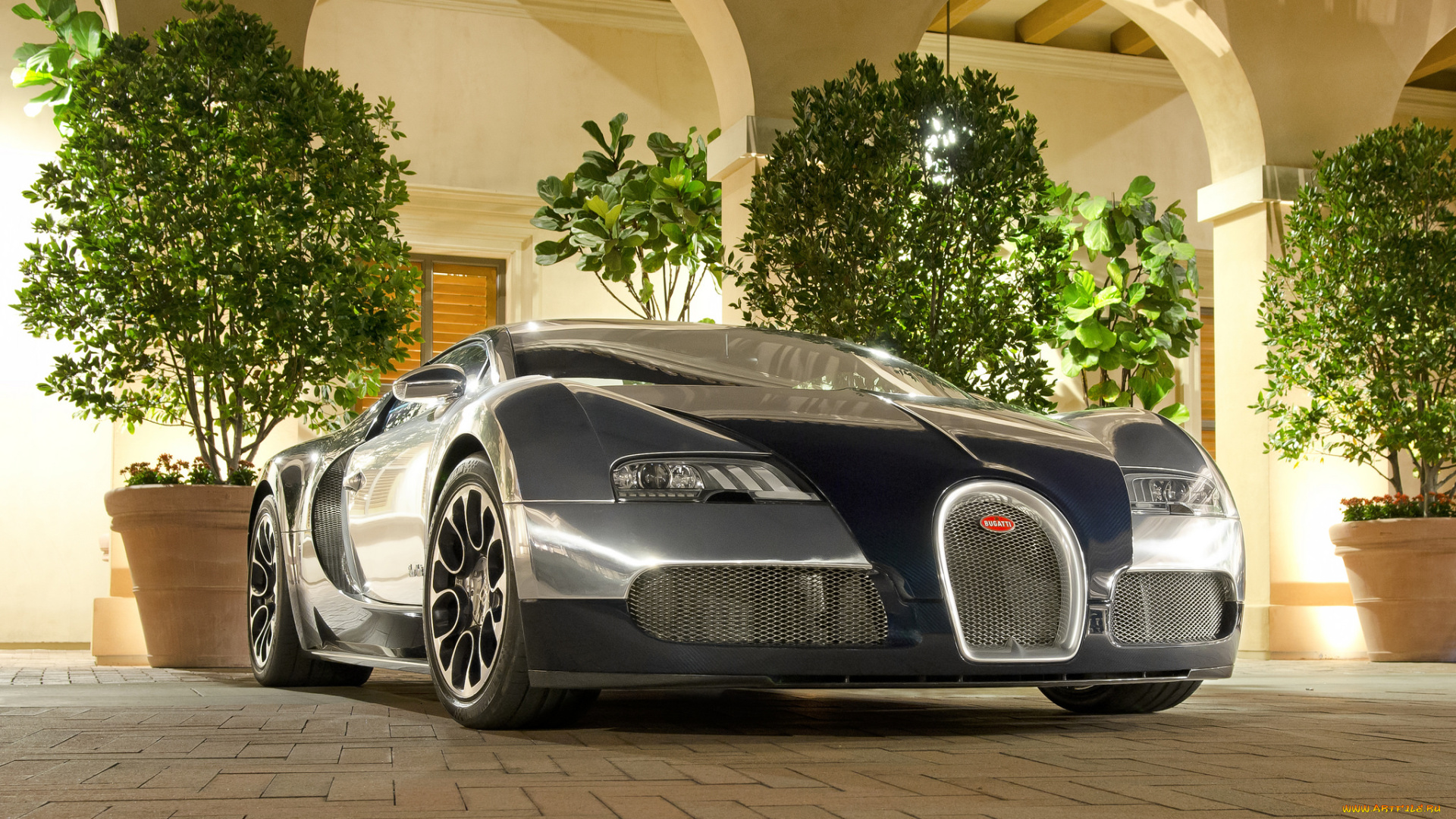 bugatti, veyron, grand, sport, bleu, nuit, edition, автомобили, bugatti, спорткар
