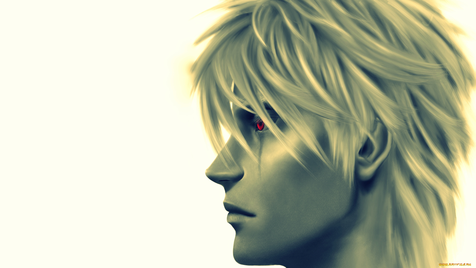 фэнтези, люди, какаши, профиль, парень, лицо