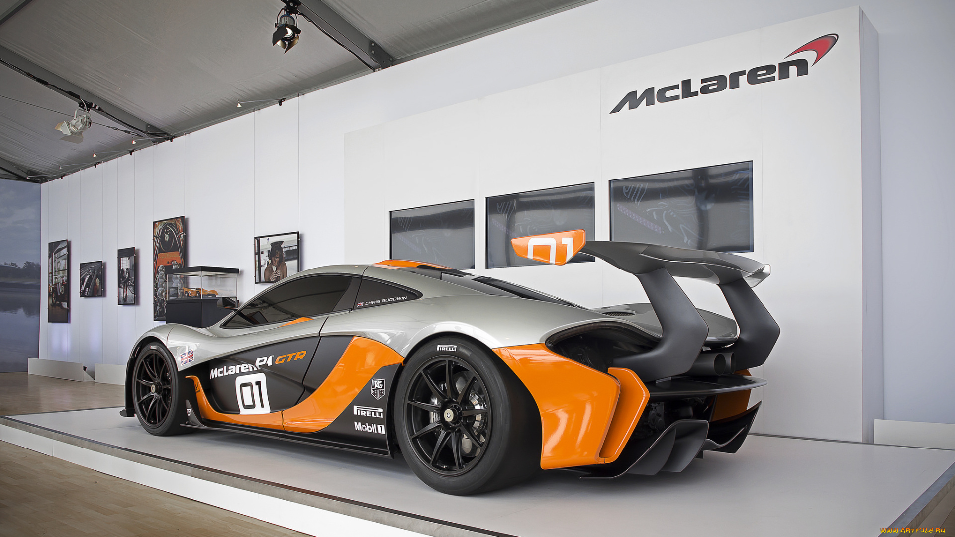mclaren, p1, gtr, in, pebble, beach, автомобили, mclaren, спорткар