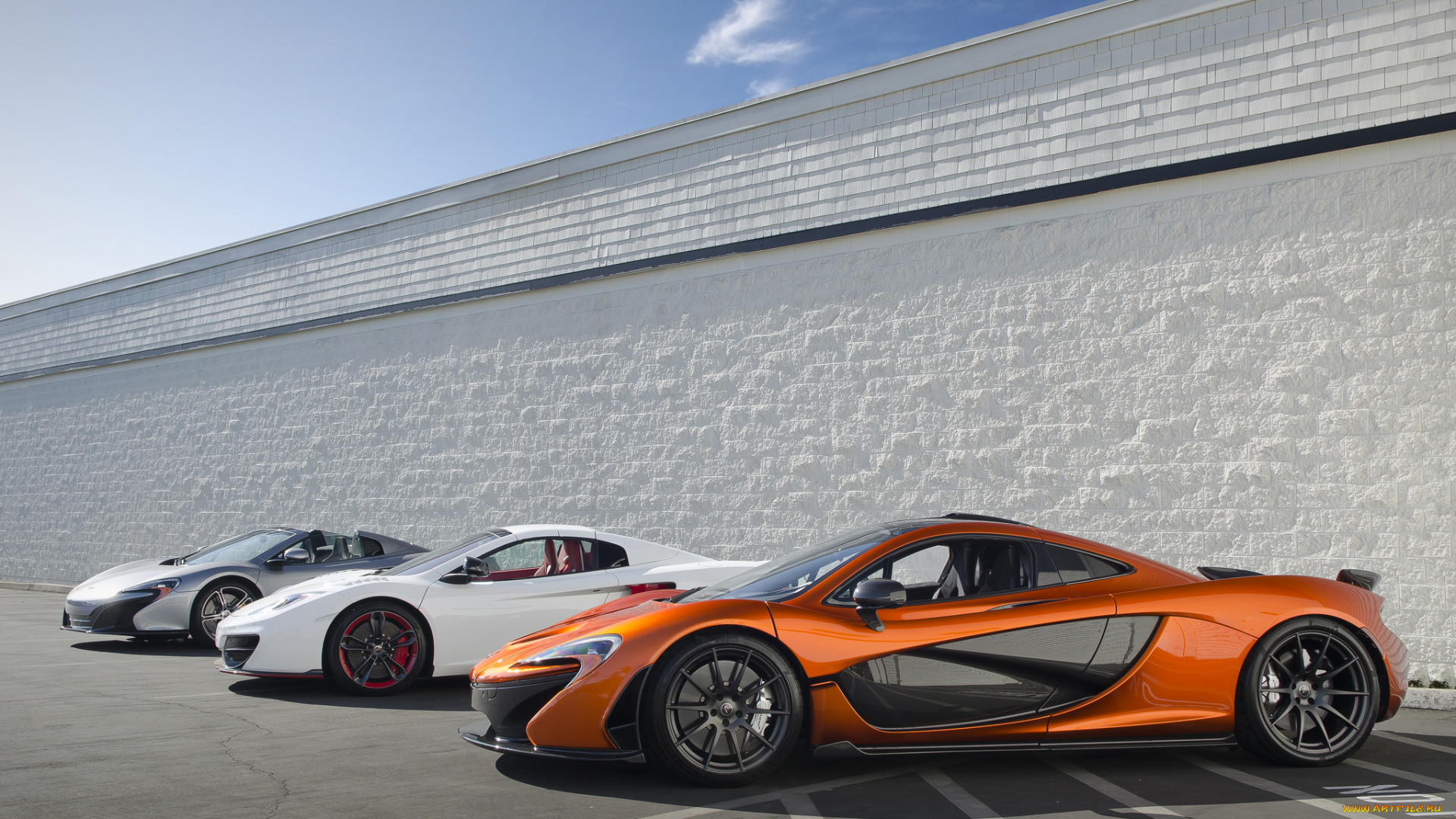 mclaren, trio, at, lamborghini, newport, beach, автомобили, выставки, и, уличные, фото, спорткар