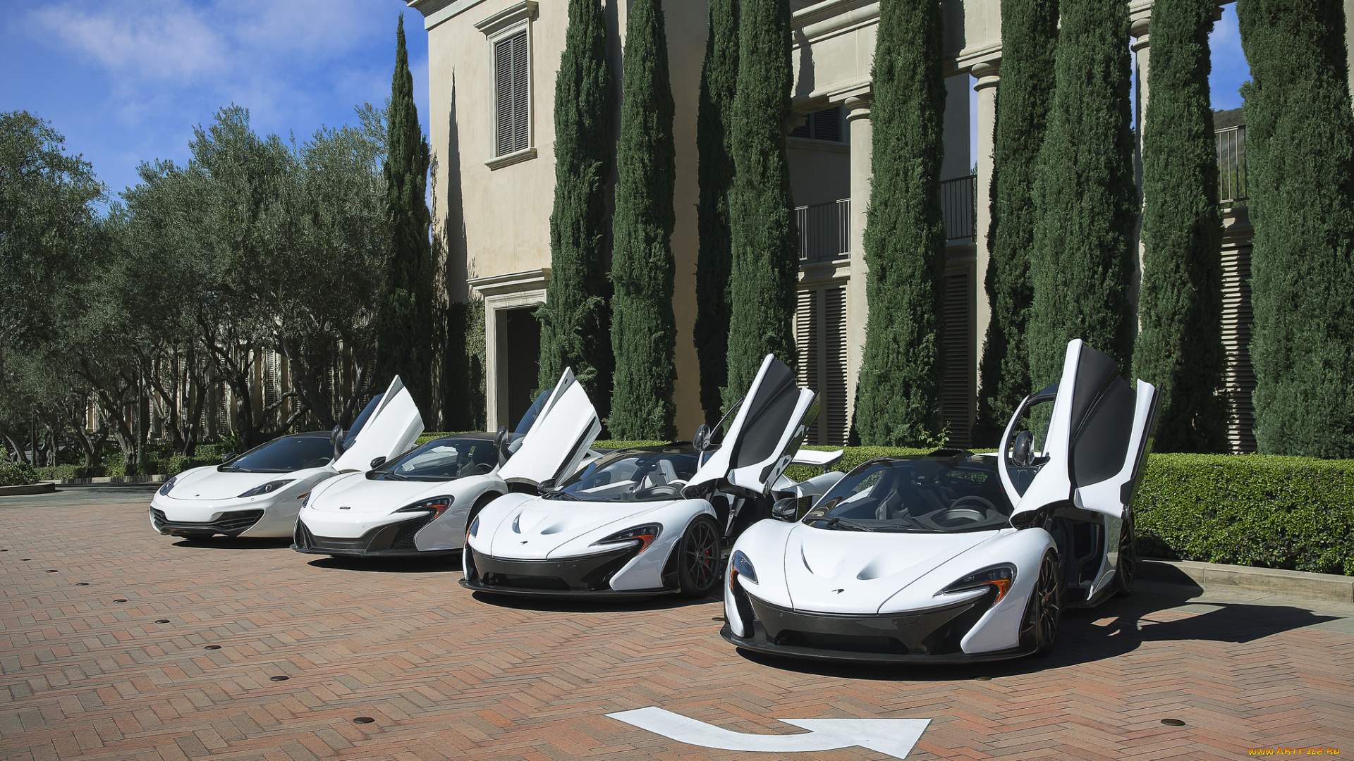 mclarens, автомобили, выставки, и, уличные, фото, спорткар