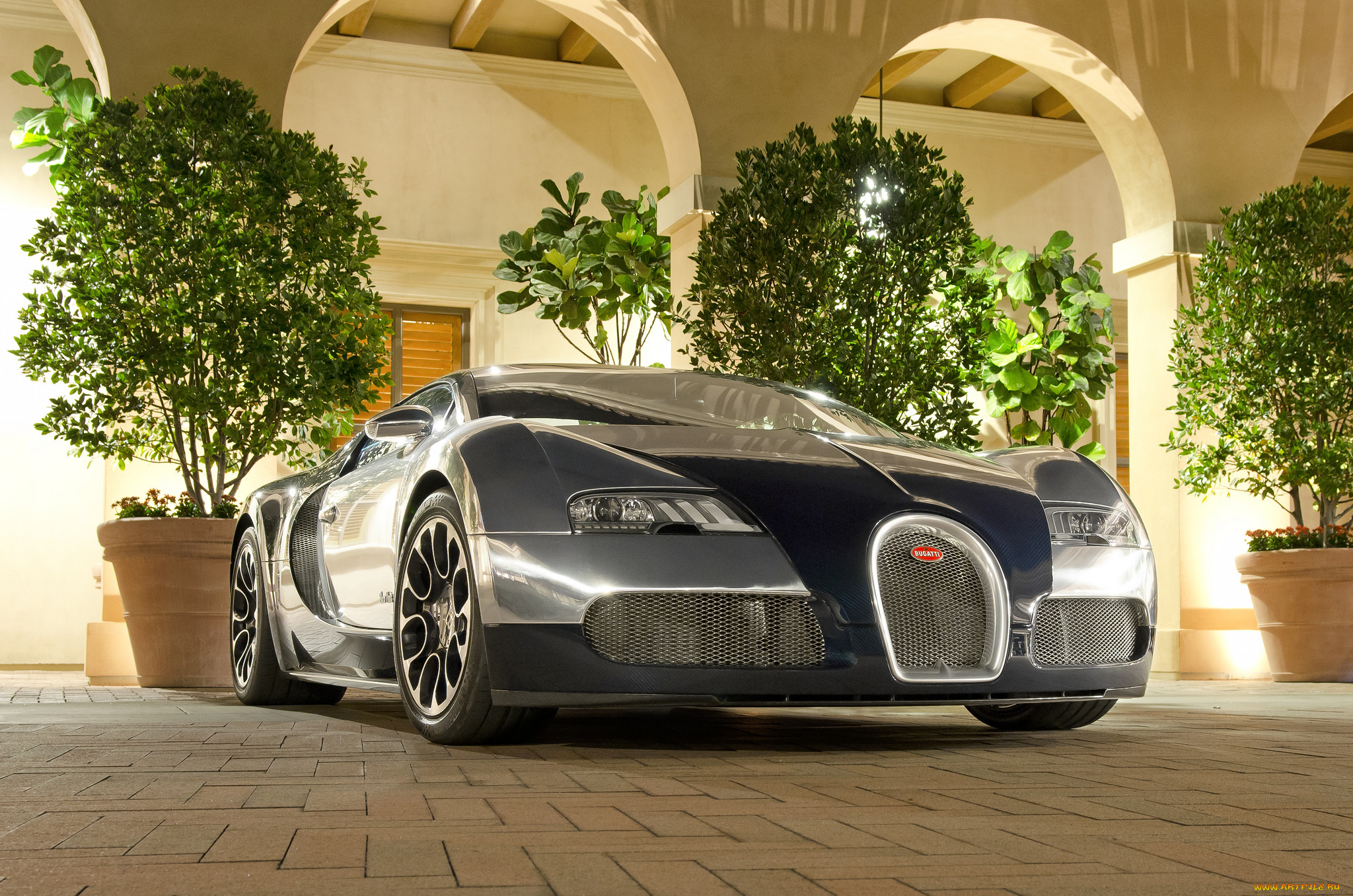 bugatti, veyron, grand, sport, bleu, nuit, edition, автомобили, bugatti, спорткар