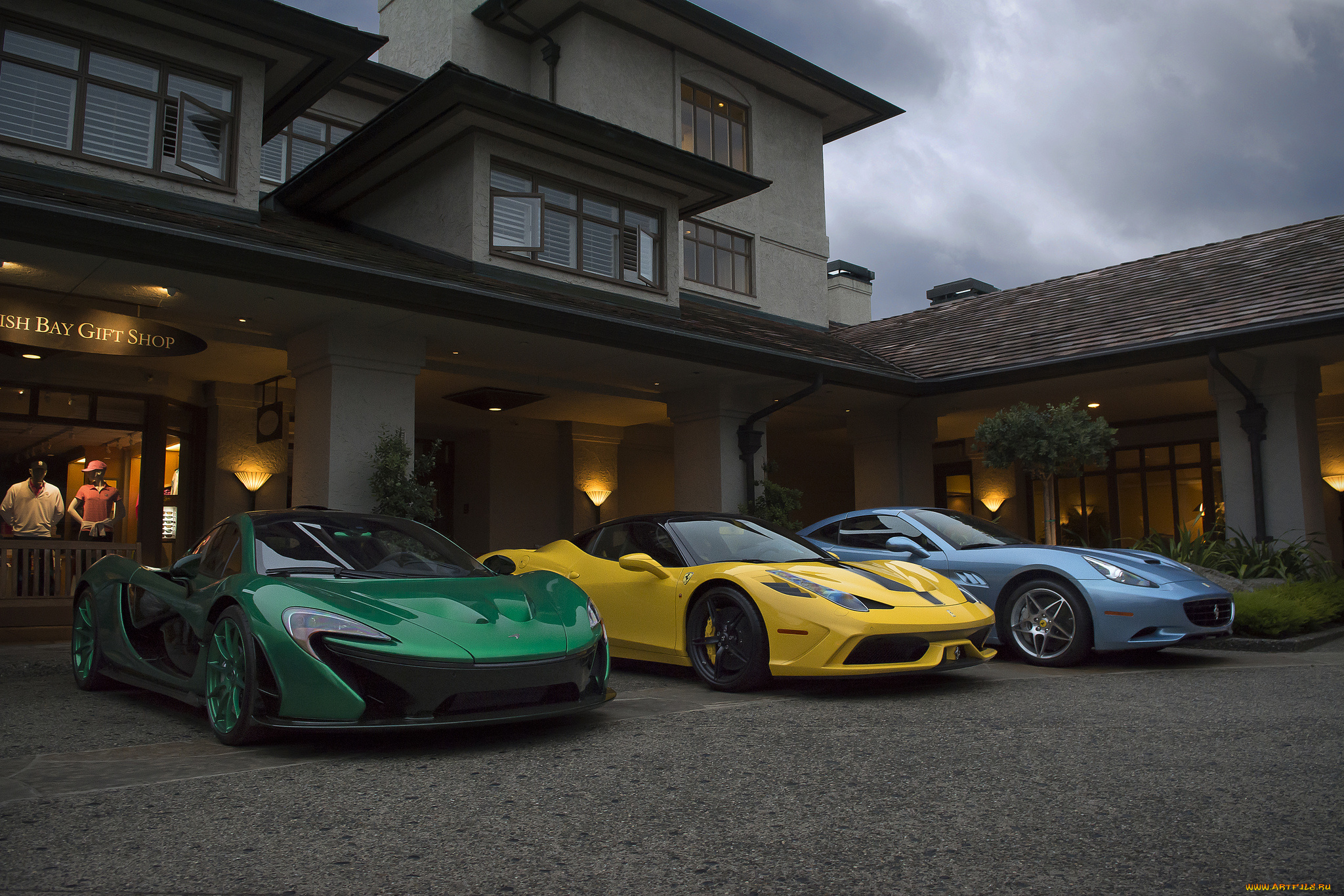 mclaren, p1, , ferrari, 458, speciale, , and, ferrari, california, автомобили, выставки, и, уличные, фото, спорткар