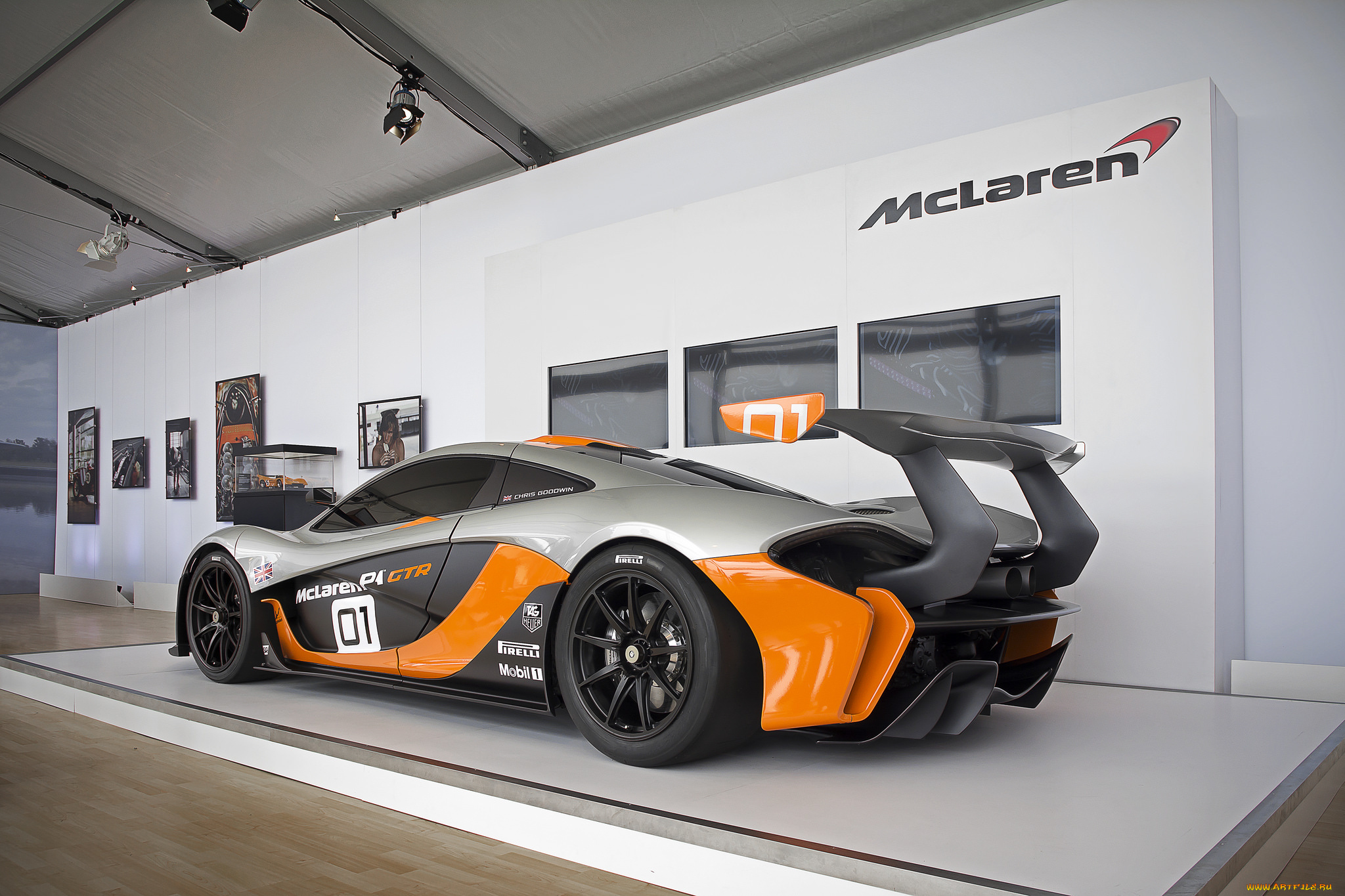 mclaren, p1, gtr, in, pebble, beach, автомобили, mclaren, спорткар