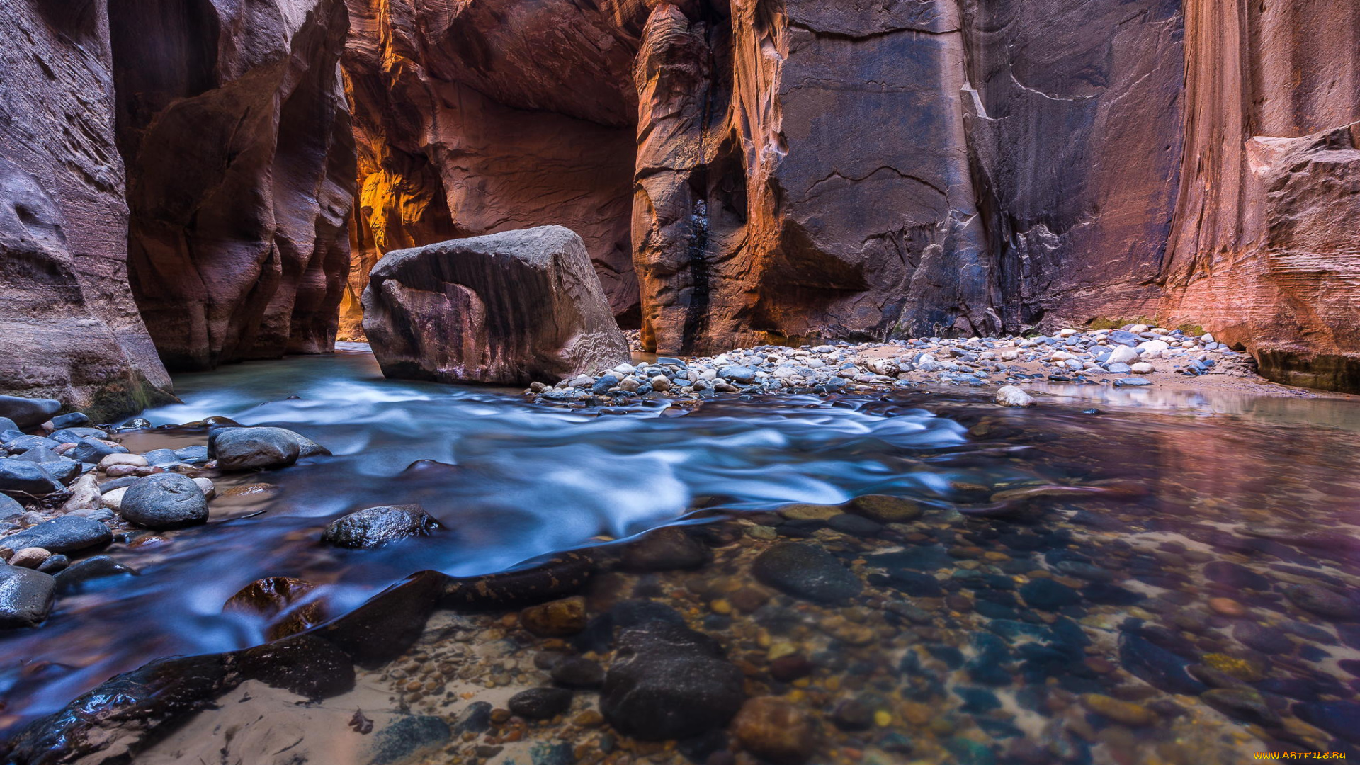 природа, реки, озера, река, каньон, скалы