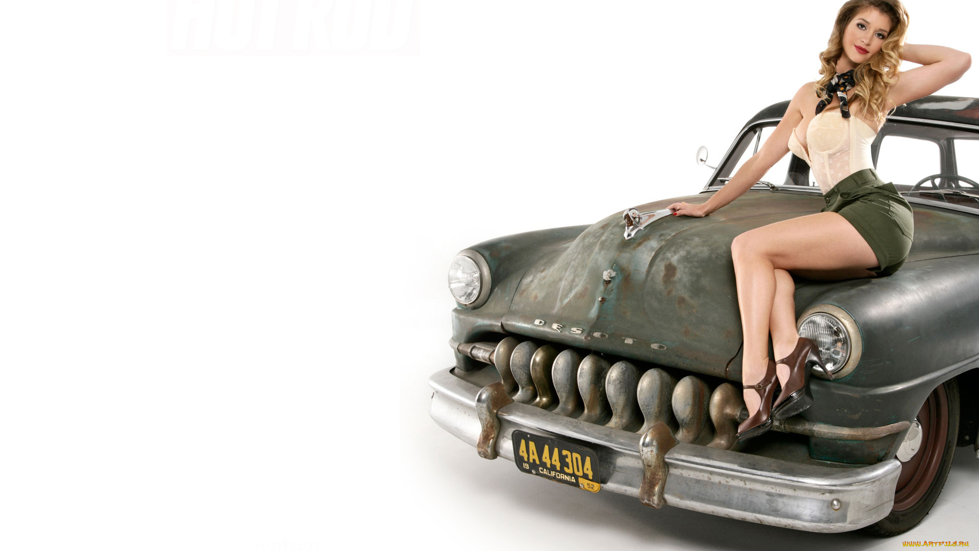 автомобили, -авто, с, девушками, classic