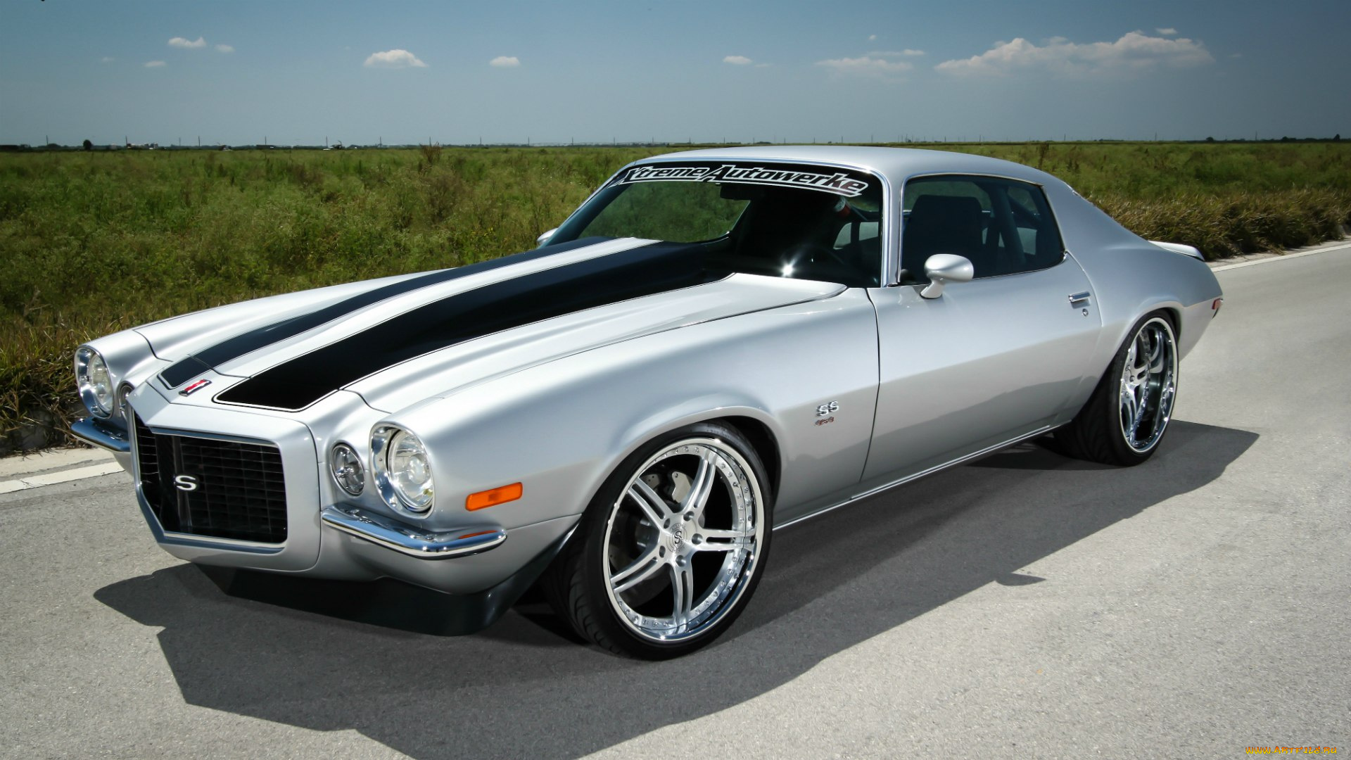 автомобили, camaro, 1972, chevrolet, ss