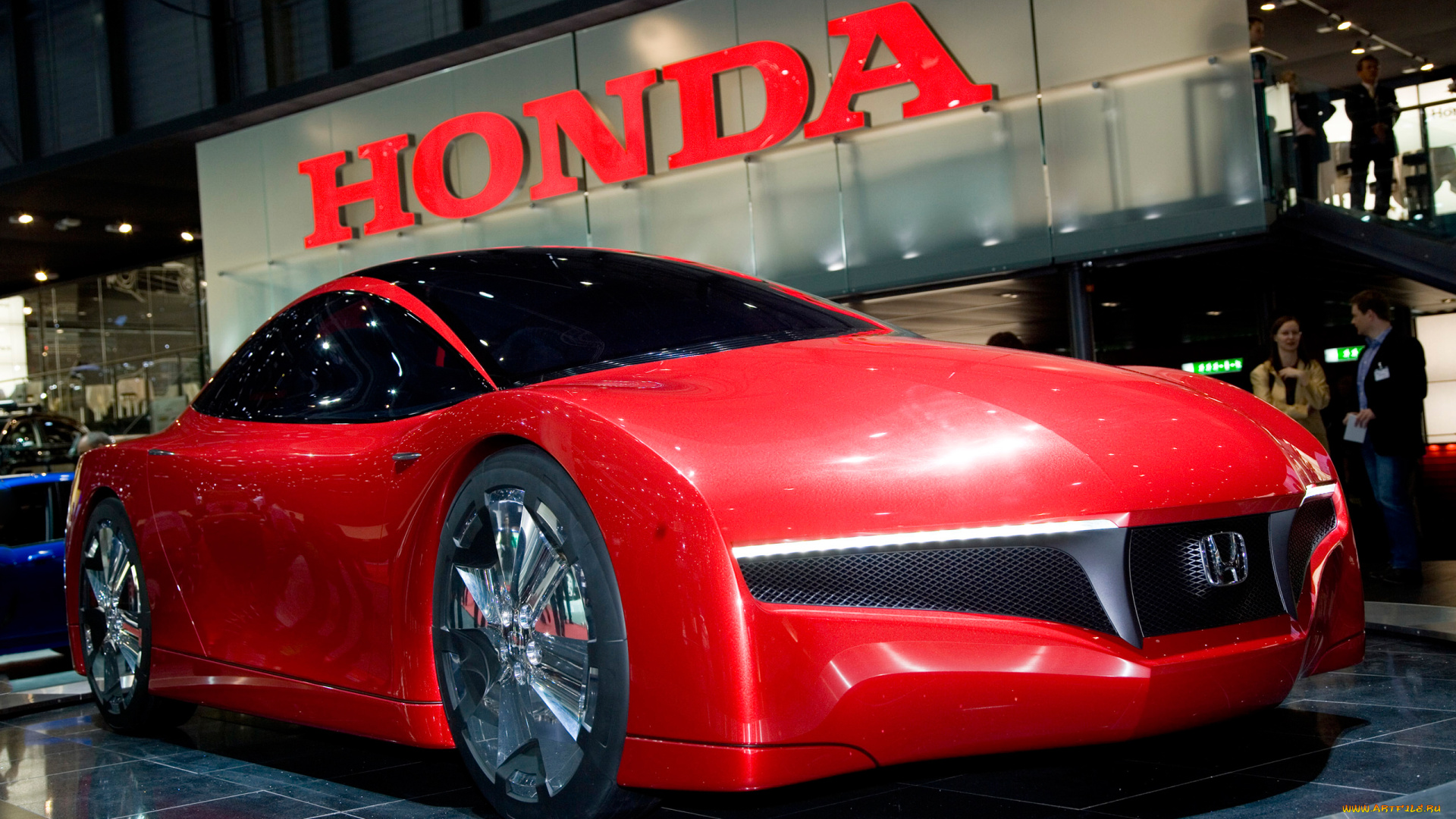 honda, small, hybrid, sports, 2007, автомобили, выставки, и, уличные, фото, 2007, sports, hybrid, small, honda