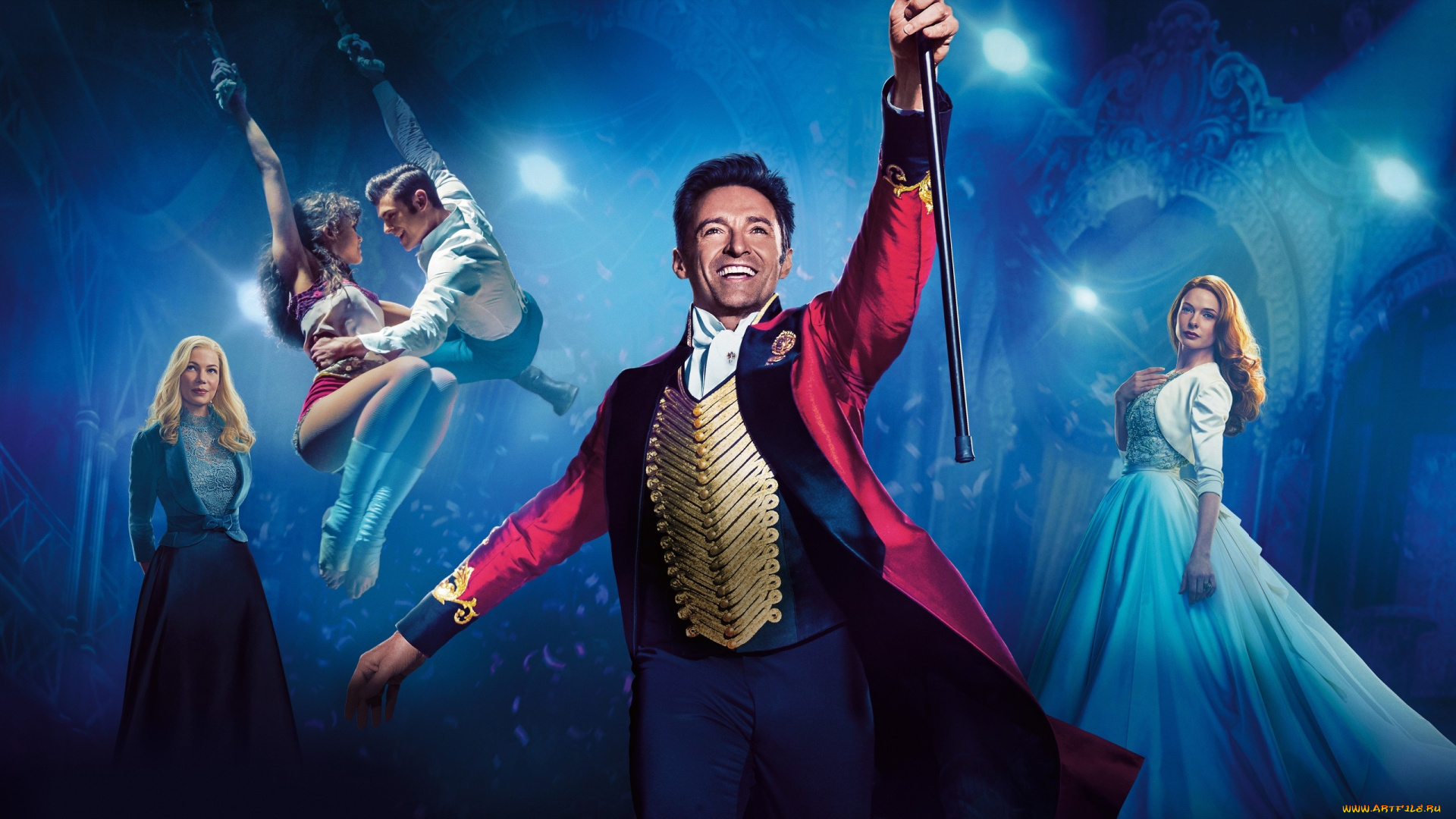кино, фильмы, the, greatest, showman, hugh, jackman, rebecca, ferguson