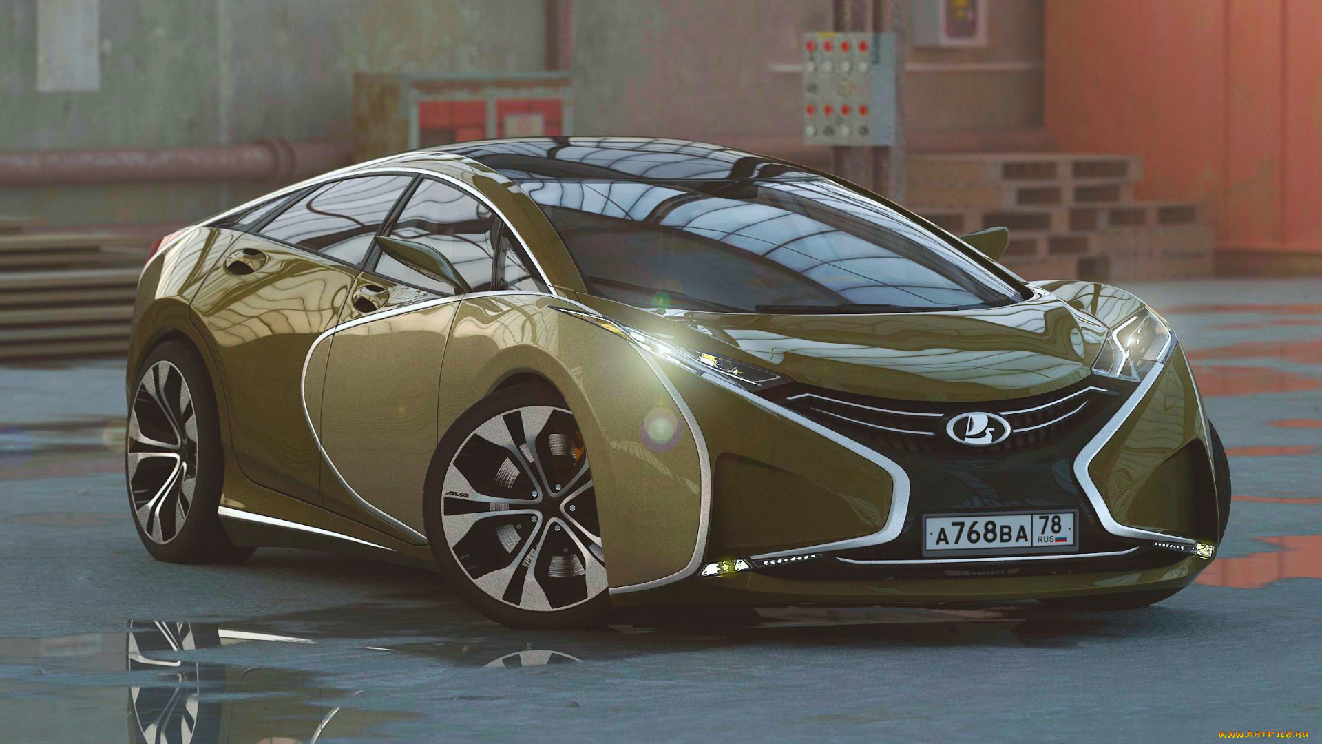 lada, questa, concept, 2017, автомобили, 3д, 2017, lada, questa, concept