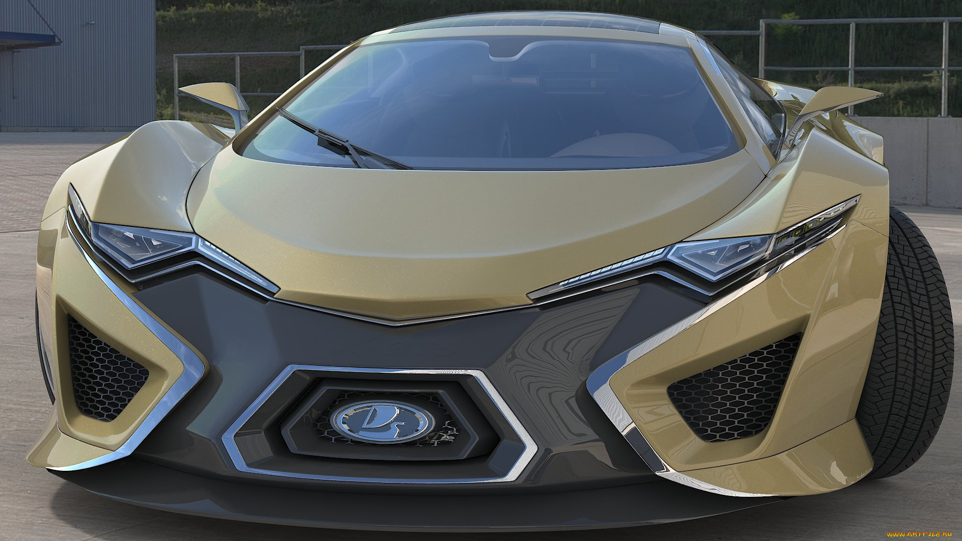 lada, x-gts, sport, concept, 2017, автомобили, 3д, x-gts, lada, 2017, sport, concept