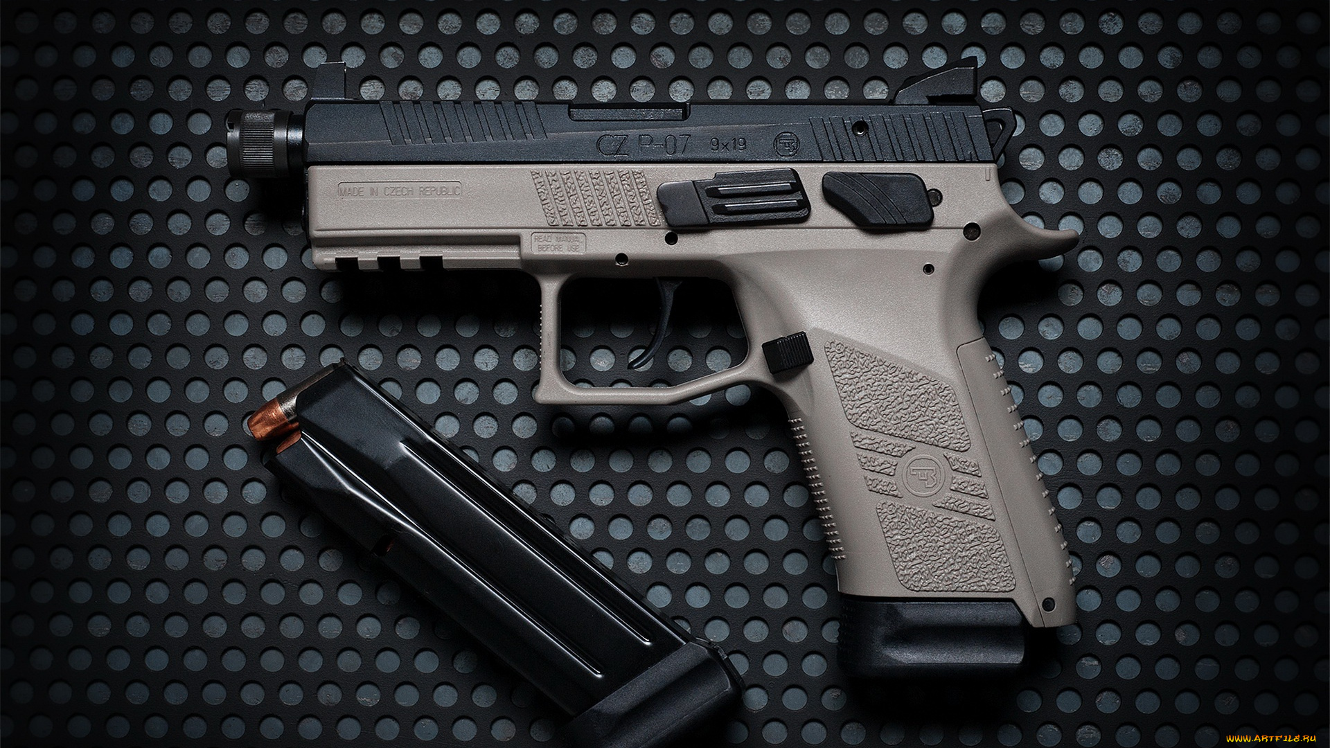 оружие, пистолеты, cz, p-07, пистолет