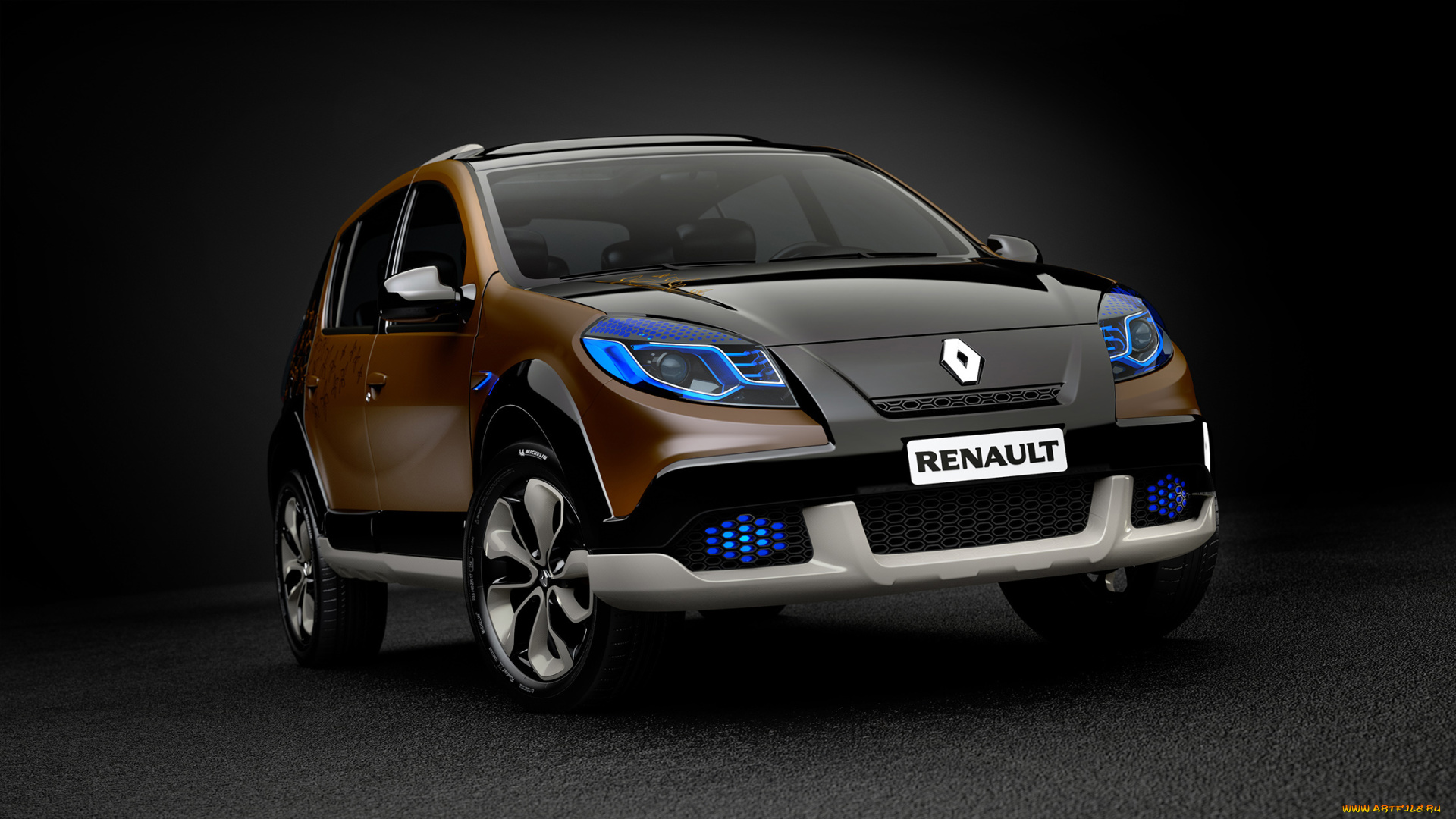 renault, sandero, stepway, concept, 2010, автомобили, renault, concept, 2010, stepway, sandero
