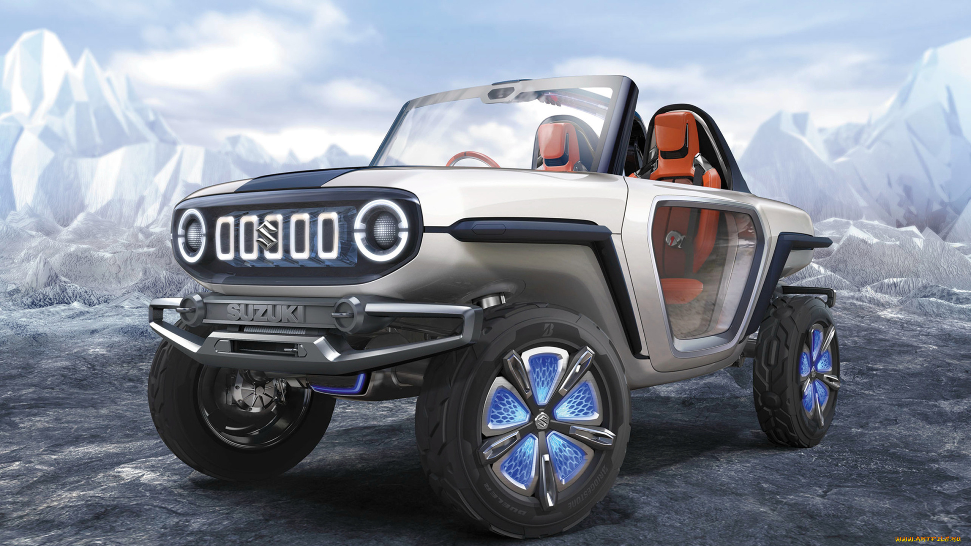 suzuki, e-survivor, 2018, автомобили, 3д, 2018, e-survivor, suzuki