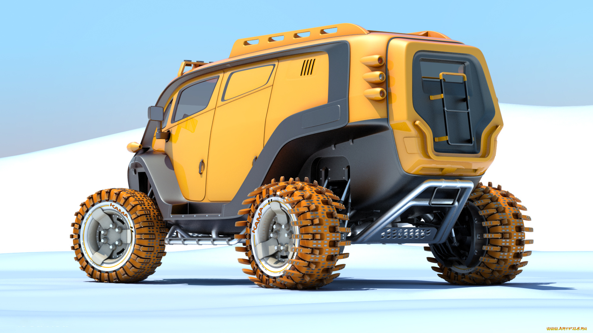 uaz-2033, автомобили, 3д, 2033, дизайн, графика, uaz