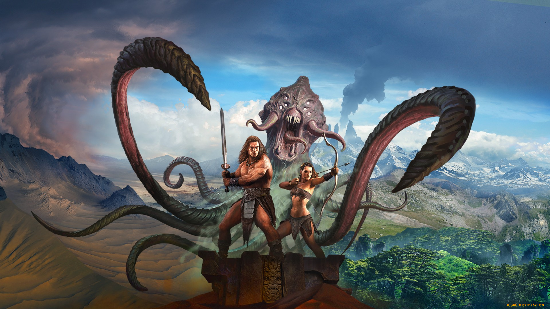 видео, игры, conan, exiles, conan, exiles, action, шутер