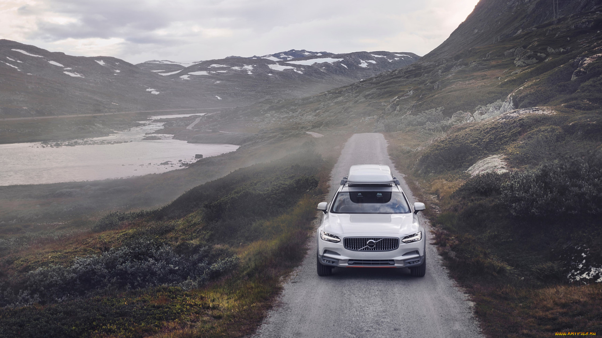 volvo, v90, cross, country, 2018, автомобили, volvo, серебряный, металлик, 2018, country, cross, v90