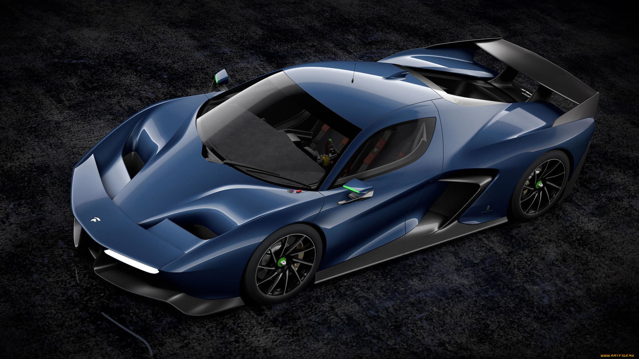 pininfarina, fittipaldi, ef7, vision, gran, turismo, concept, 2017, автомобили, pininfarina, blue, 2017, concept, turismo, gran, vision, ef7, fittipaldi