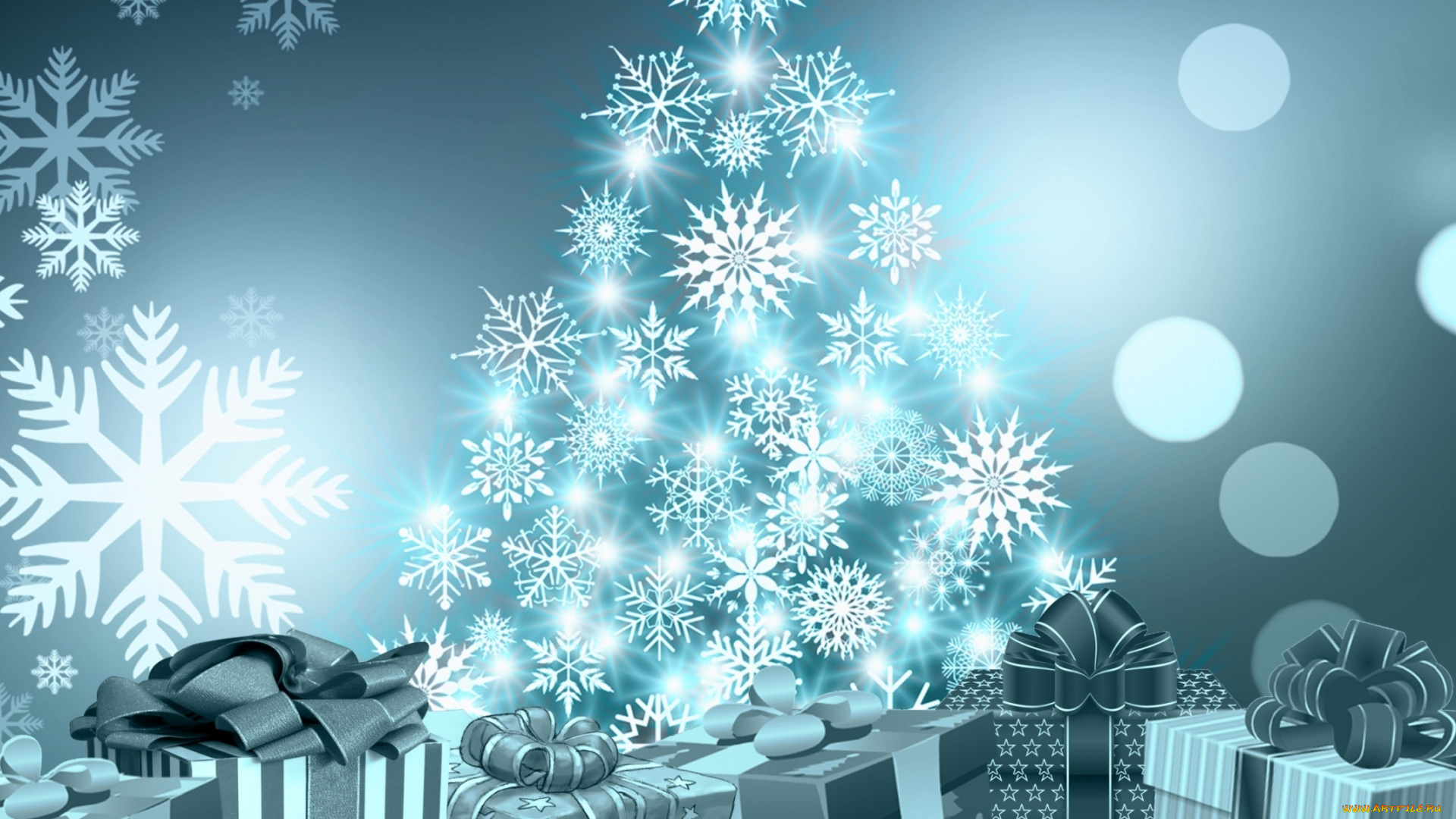 праздничные, векторная, графика, , новый, год, фон, подарки