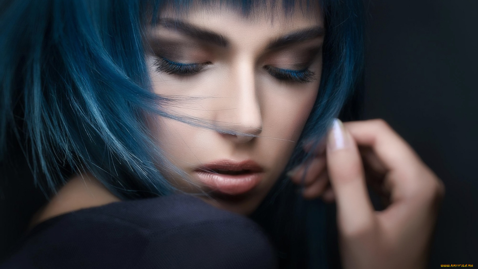 девушки, -, лица, , портреты, портрет