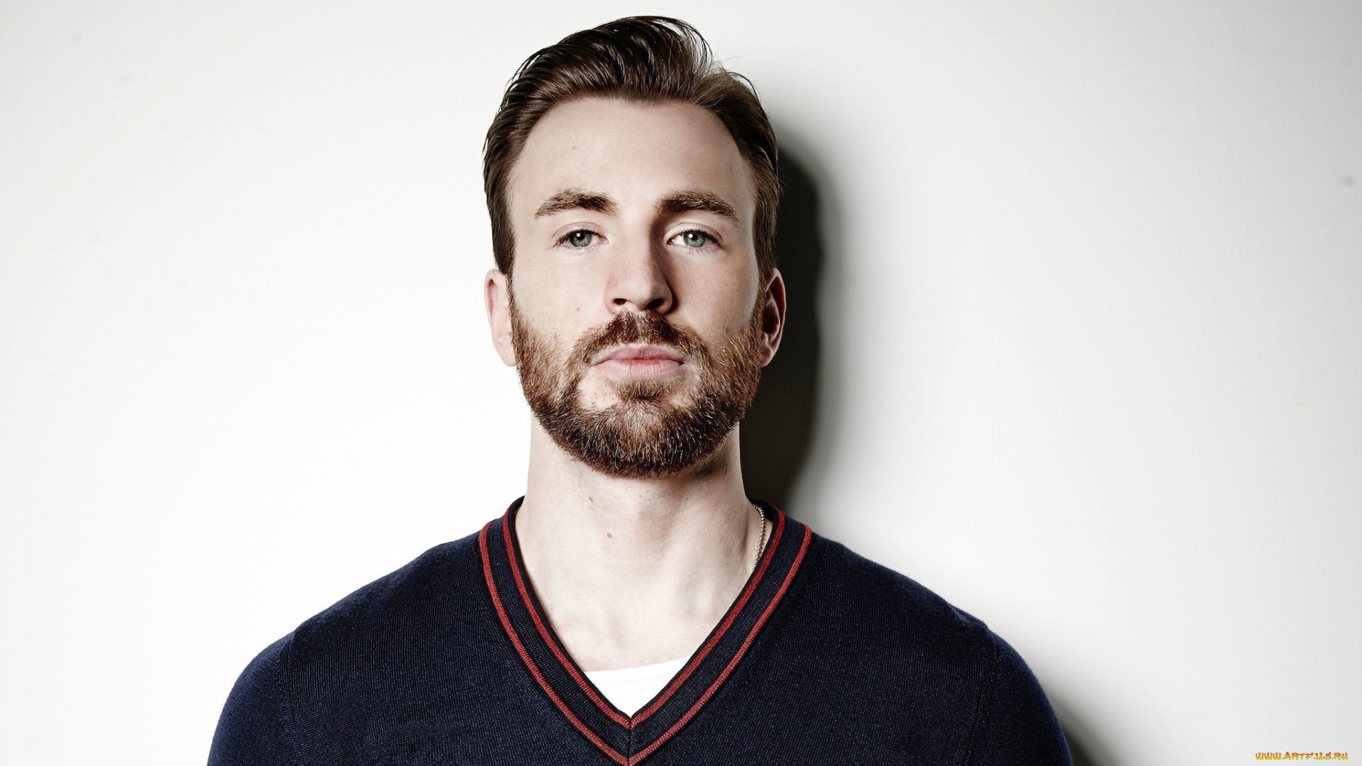 мужчины, chris, evans, бородка