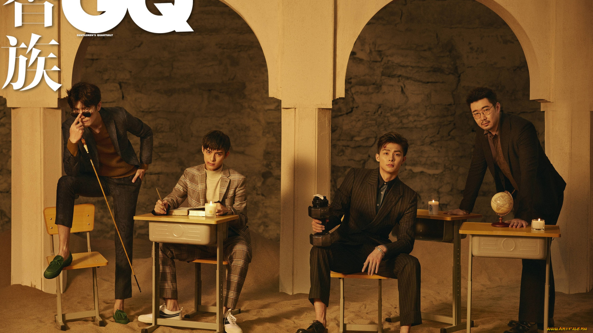 разное, знаменитости, ван, хаосюань, wang, hao, xuan