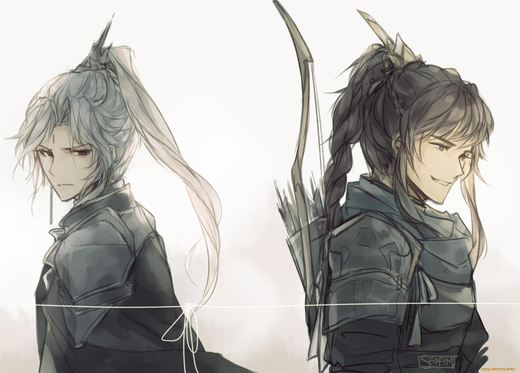 аниме, tian, guan, ci, fu, благословение, небожителей, tian, guan, ci, fu, мосян, тунсю