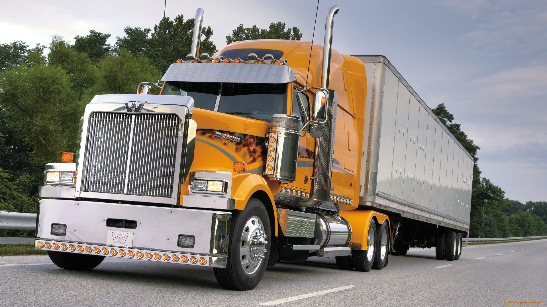 автомобили, western, star, western, star