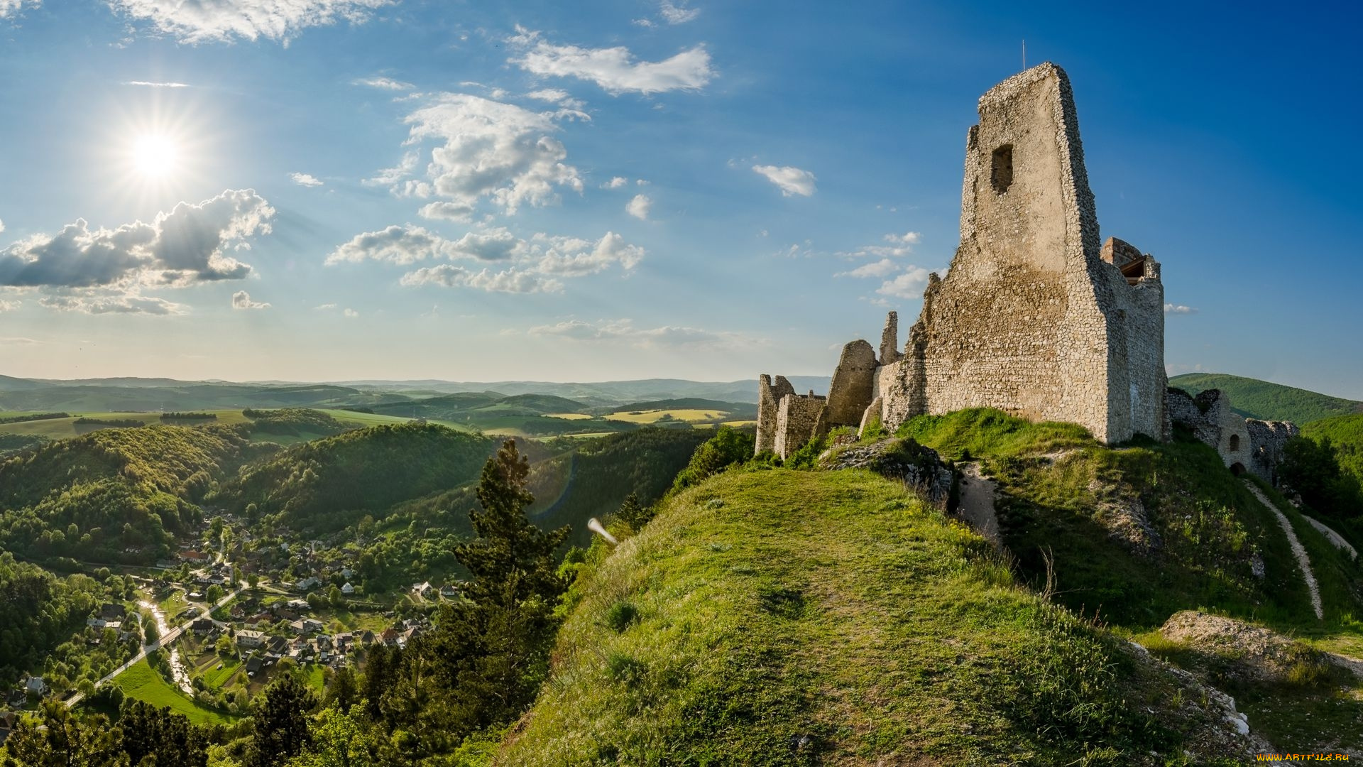 cachtice, castle, slovakia, города, -, дворцы, , замки, , крепости, cachtice, castle