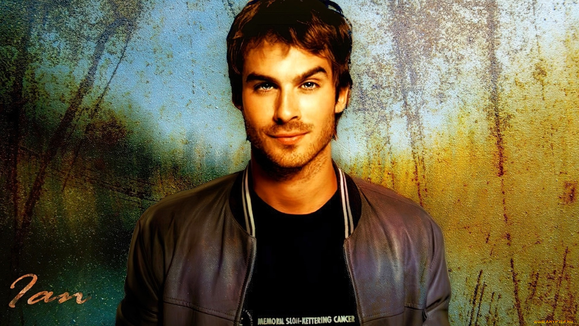 мужчины, ian, somerhalder, актер, куртка