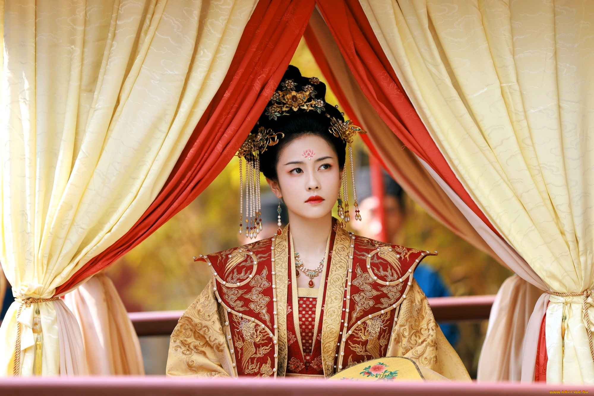 кино, фильмы, story, of, kunning, palace, женщина, наряд, паланкин